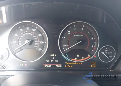 2013 BMW 328I xDrive z USA, uszkodzony, nr VIN WBA3B3C53DF538577